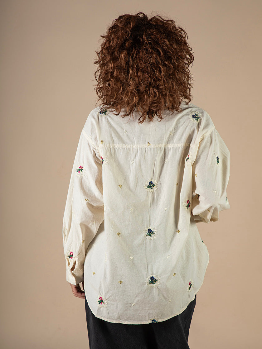 Bluse «Enzian» von SENS UNIQ