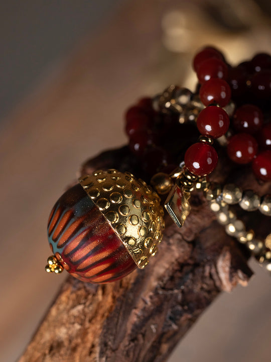 Halskette «Timeless gold-rot» von CORAZON