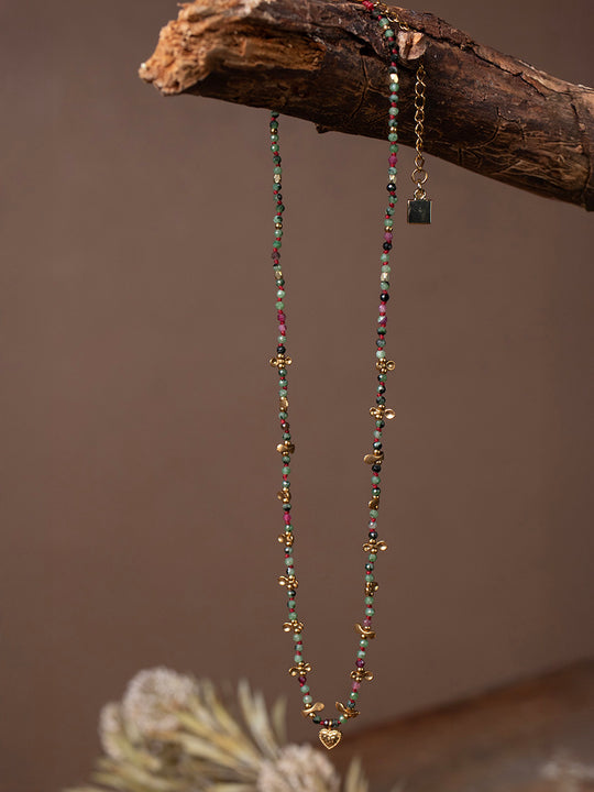 Halskette «Feliz grün» von CORAZON