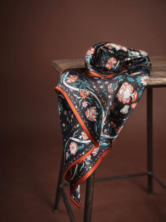 Seidenschal «Nicki Spring Garden»