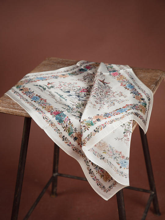 Seidenschal «Nicki Birds»