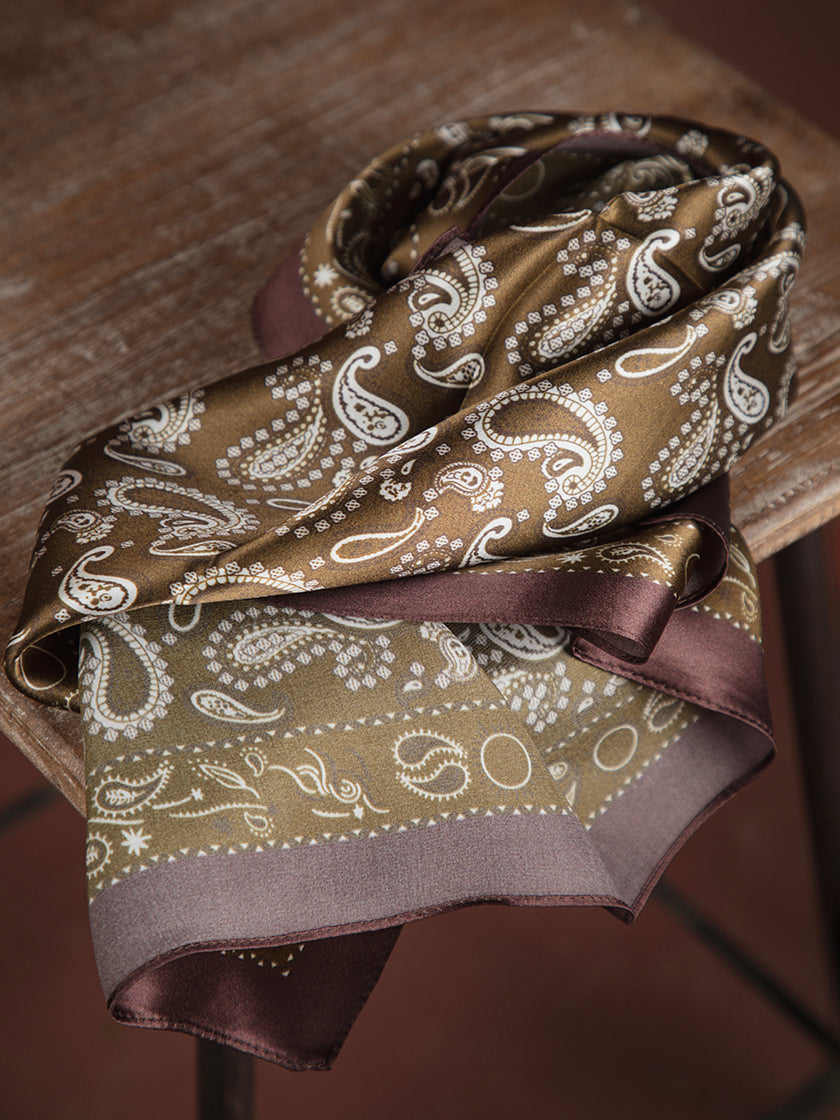 Seidenschal «Nicki Paisley»