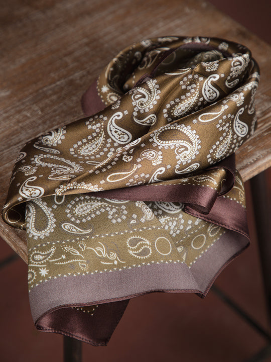 Seidenschal «Nicki Paisley»