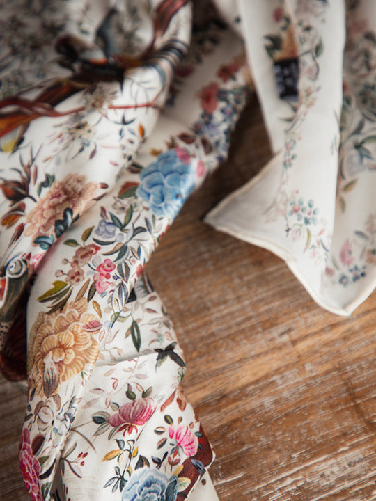 Seidenschal «Birds Long»