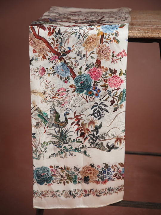 Seidenschal «Birds Long»