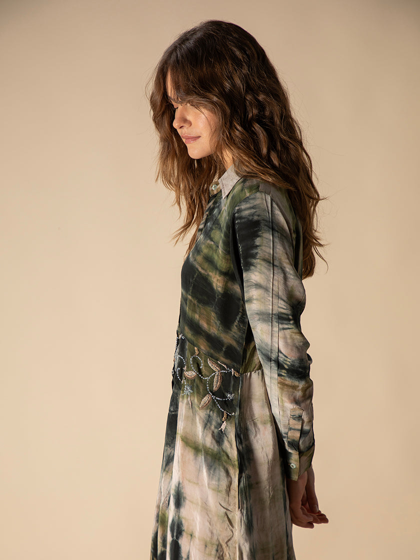 Robe en soie « New York » de COFUR