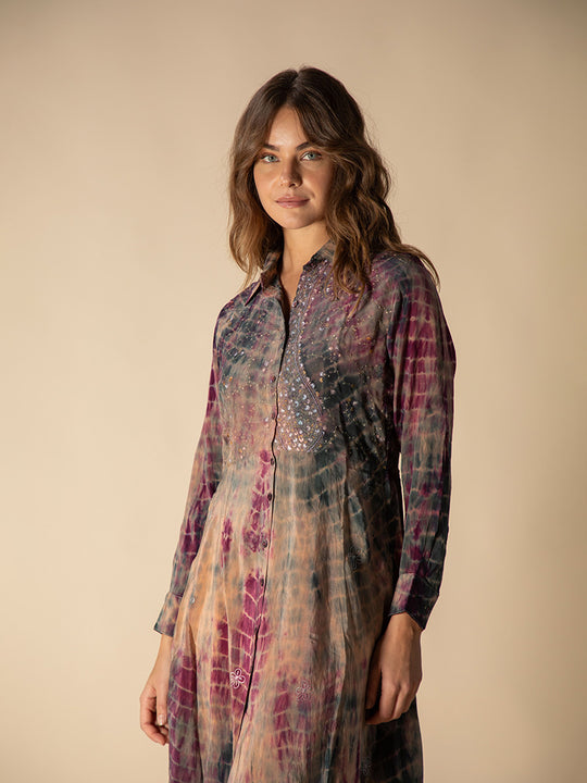 Seidenkleid «New York» von COFUR