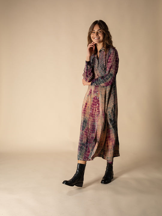 Seidenkleid «New York» von COFUR