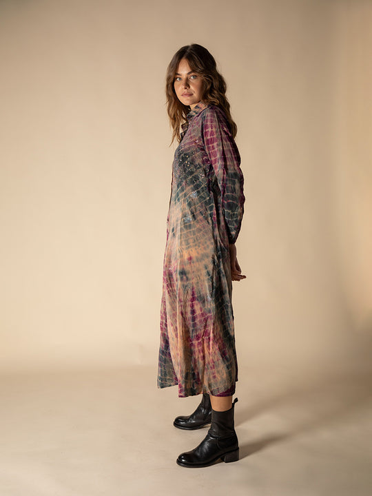 Seidenkleid «New York» von COFUR