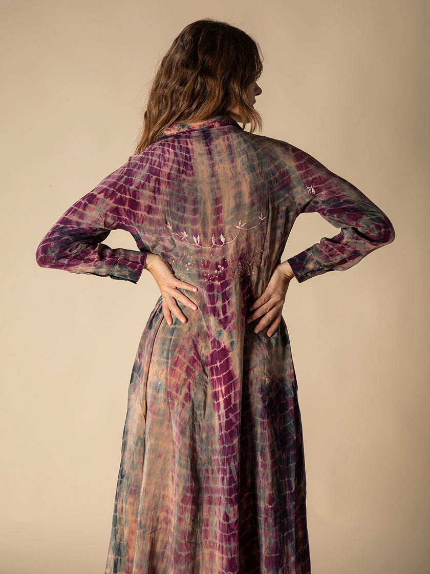 Seidenkleid «New York» von COFUR