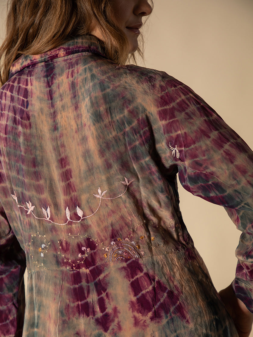 Seidenkleid «New York» von COFUR