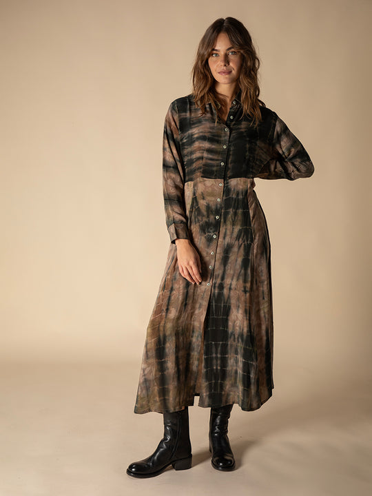 Robe en soie « New York » de COFUR