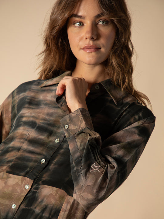 Robe en soie « New York » de COFUR