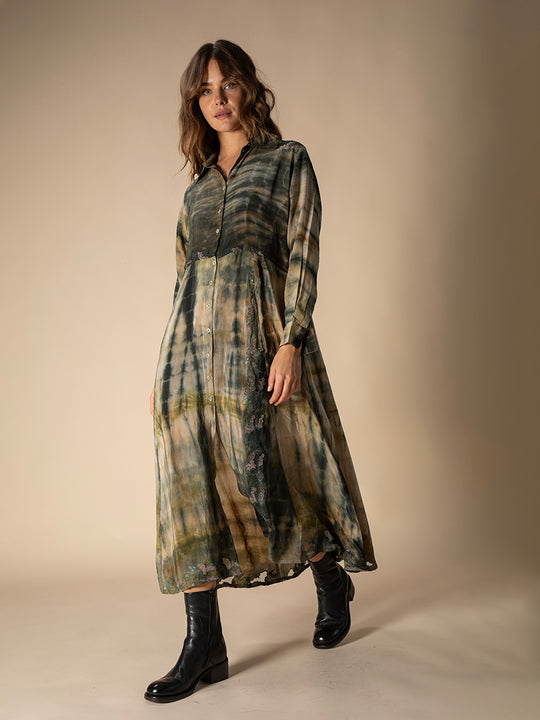Robe en soie « New York » de COFUR
