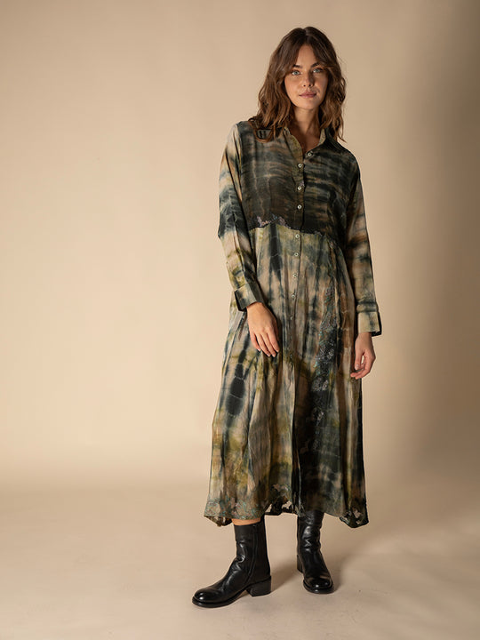 Robe en soie « New York » de COFUR