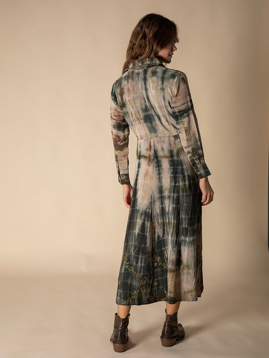 Robe en soie « New York » de COFUR