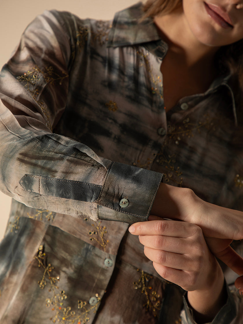 Robe en soie « New York » de COFUR