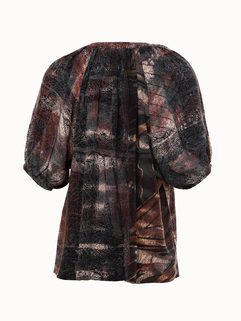 Chemisier en soie « Rosalina » de COFUR