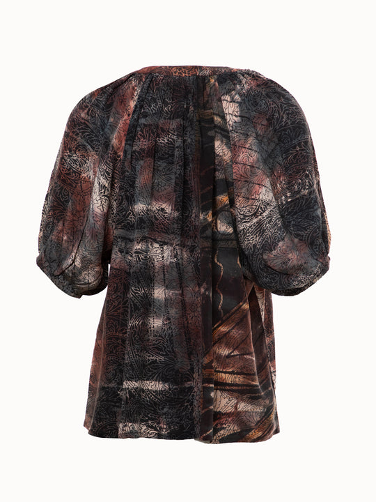 Chemisier en soie « Rosalina » de COFUR