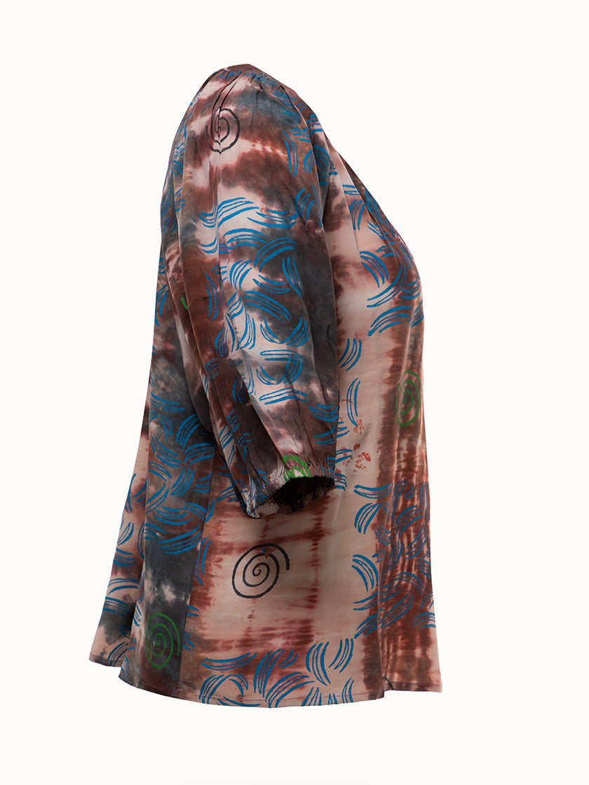 Chemisier en soie « Rosalina » de COFUR