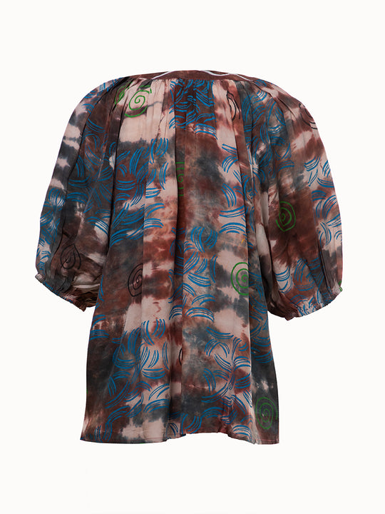 Chemisier en soie « Rosalina » de COFUR