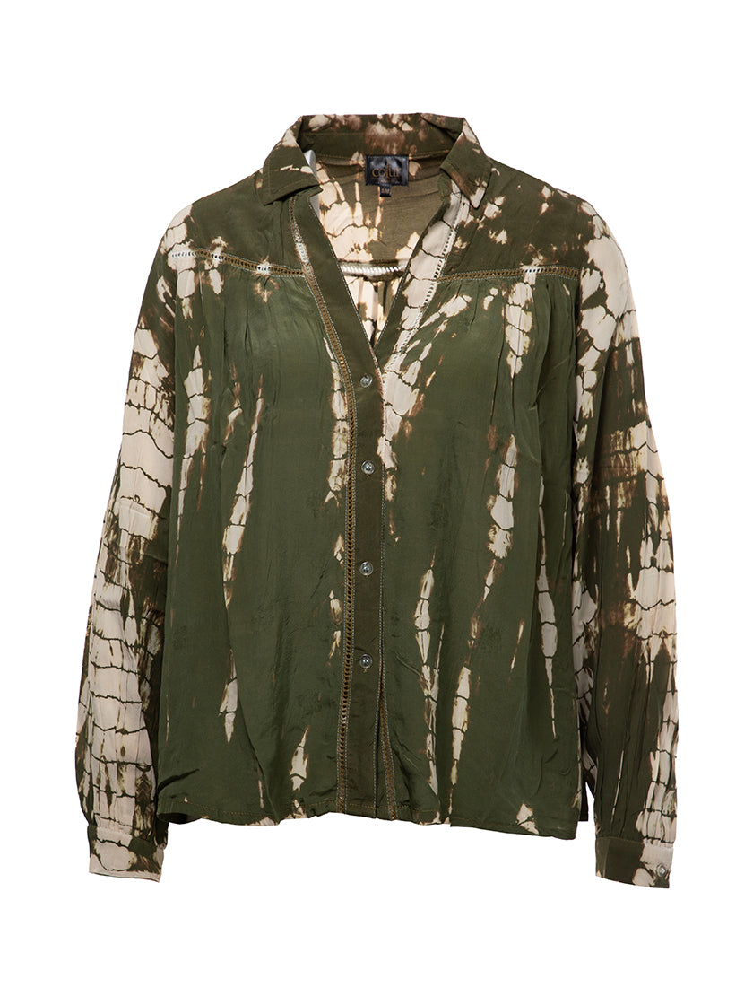 Chemisier en soie «Coco» de COFUR