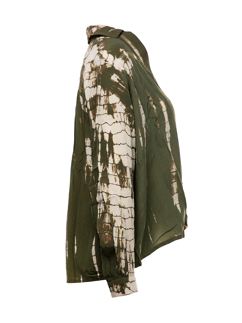 Chemisier en soie «Coco» de COFUR