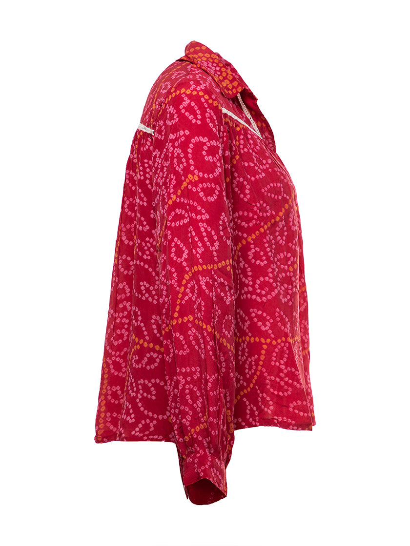 Chemisier en soie «Coco» de COFUR