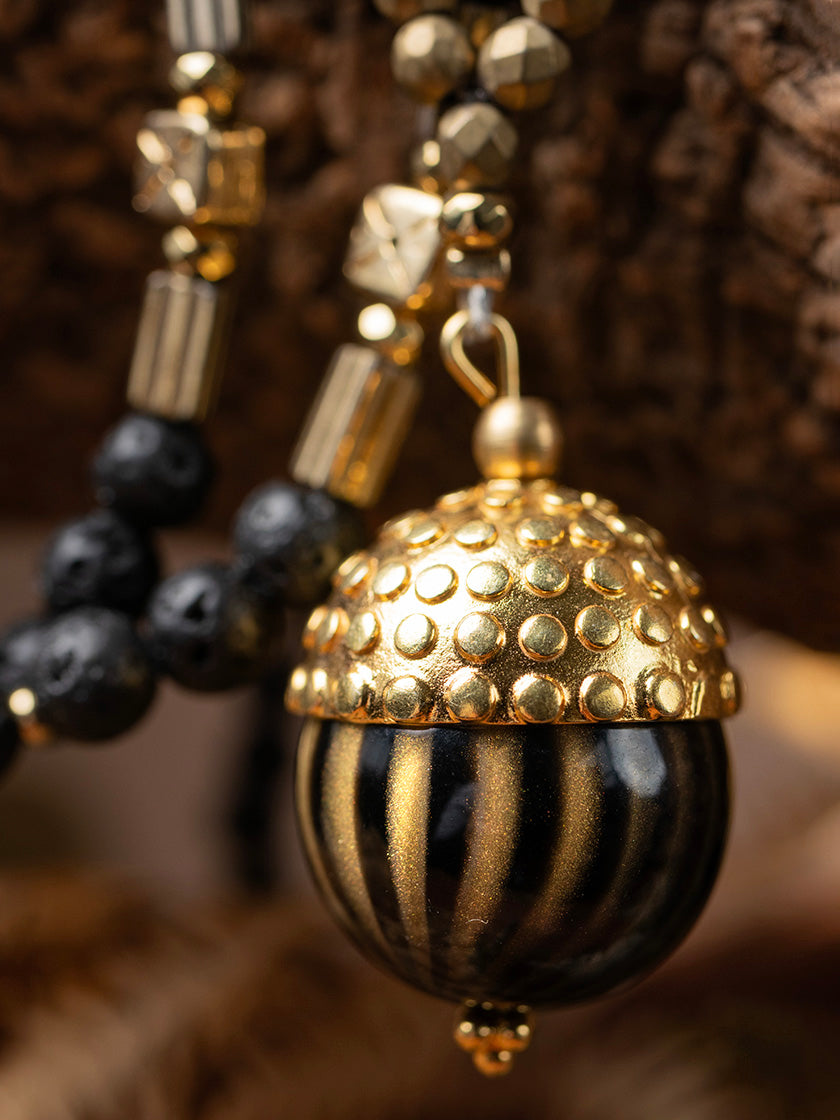 Halskette «Timeless Blackgold» von CORAZON