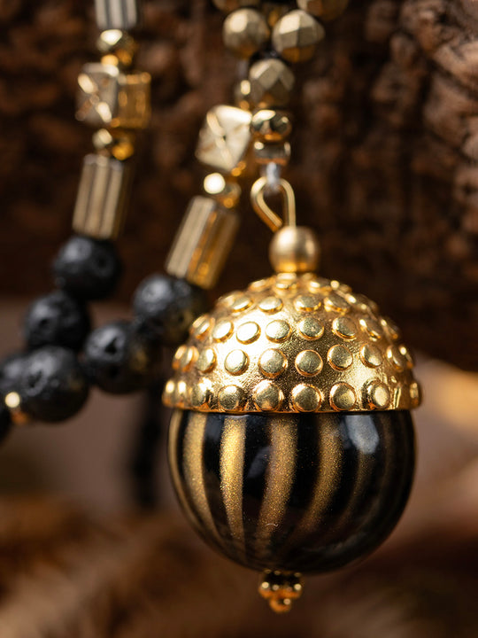 Collier « Timeless Blackgold » de CORAZON