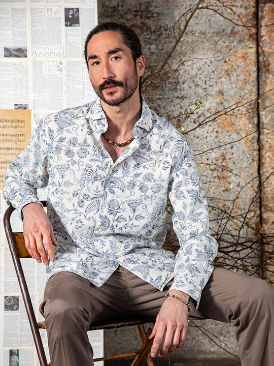 Chemise «Giuseppe» de FIL NOIR