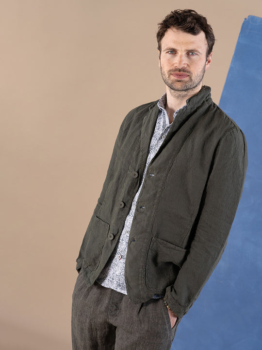 Blazer en lin de TRANSIT