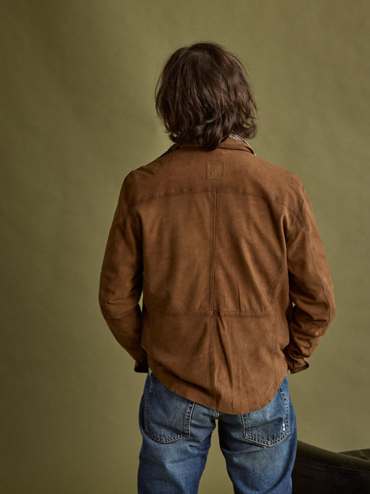 Lederhemd «Weston Goat Suede» von FREAKY NATION