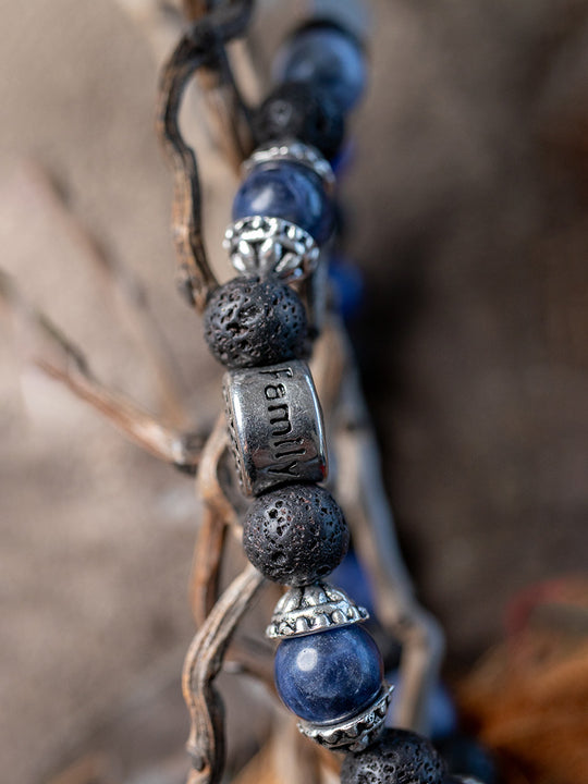 Bracelet «Family bleu» de CORAZON