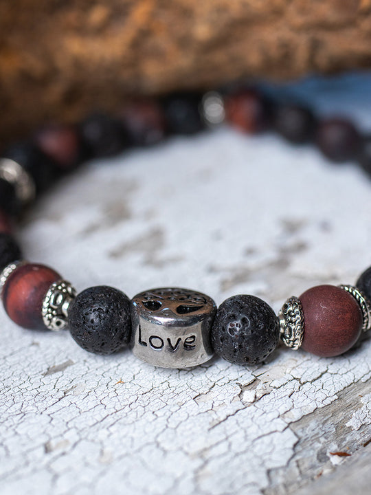 Bracelet «Family rouge» de CORAZON