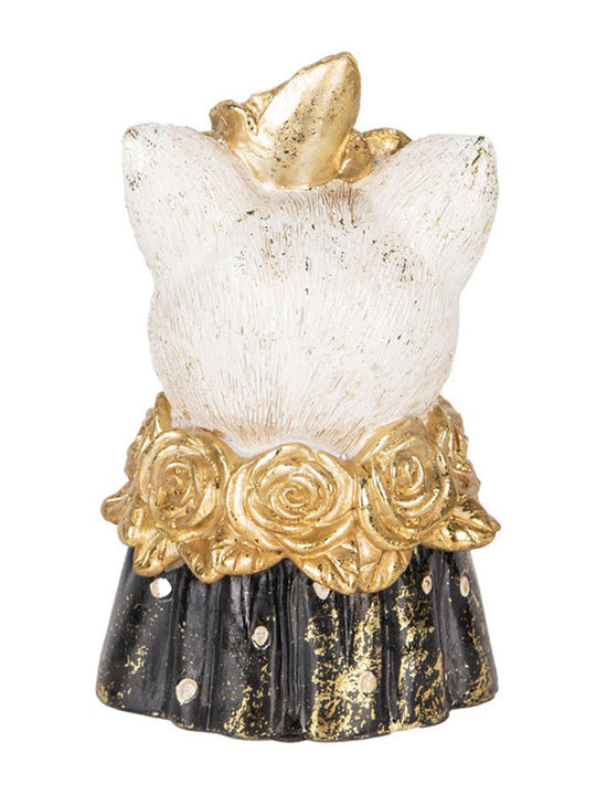 Figurine décorative «Cat black/white»