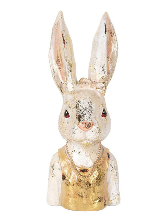 Dekofigur «White Bunny»
