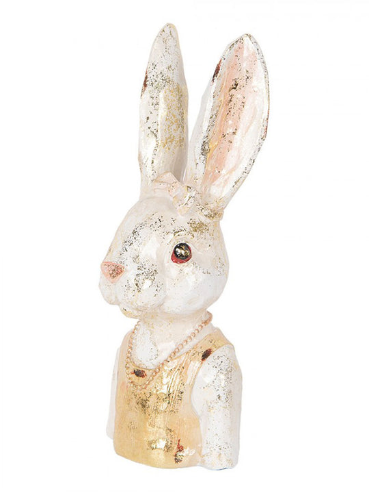 Dekofigur «White Bunny»