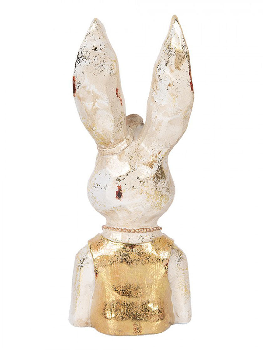 Dekofigur «White Bunny»