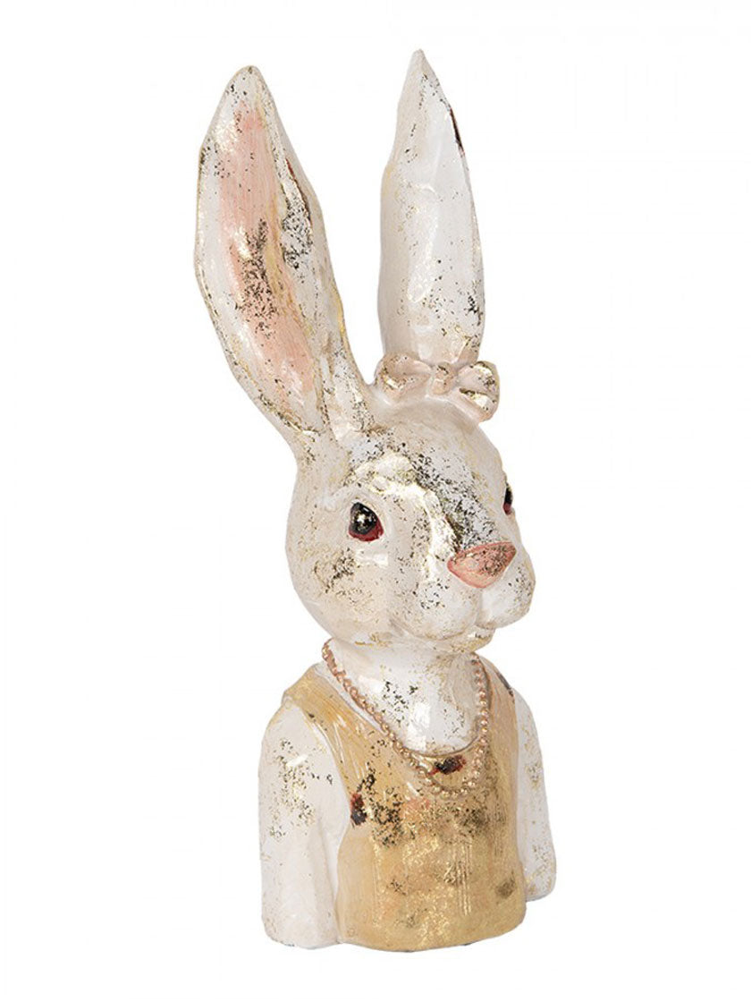 Dekofigur «White Bunny»