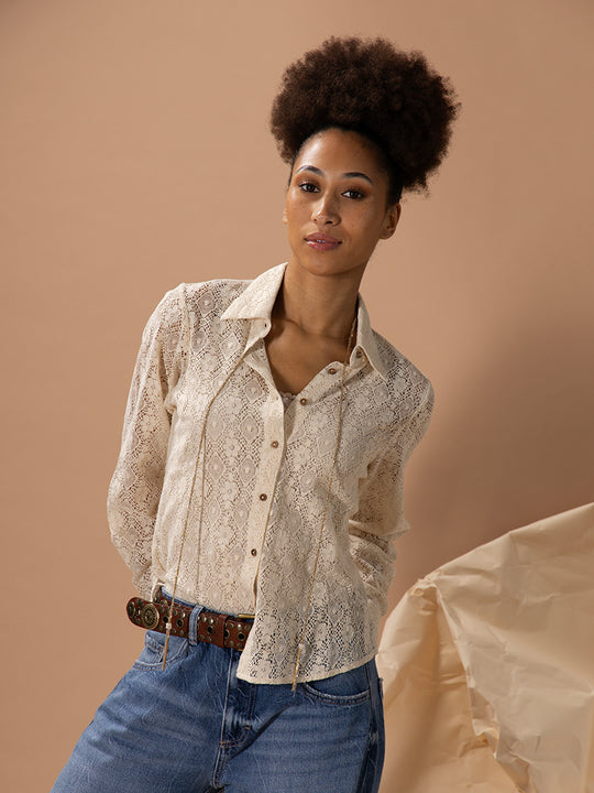 Bluse «Cupic» von MAISON HOTEL