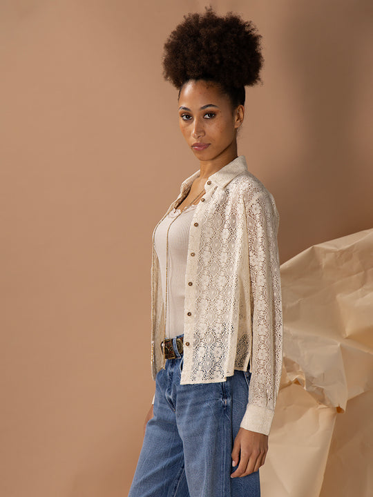 Bluse «Cupic» von MAISON HOTEL