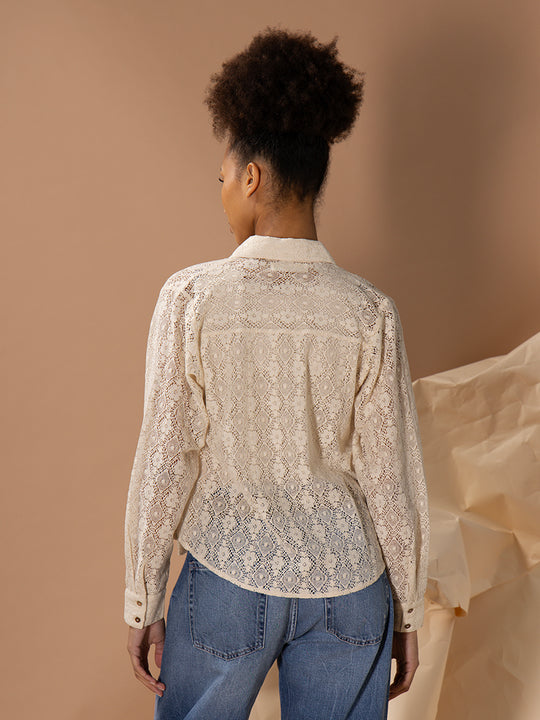 Bluse «Cupic» von MAISON HOTEL
