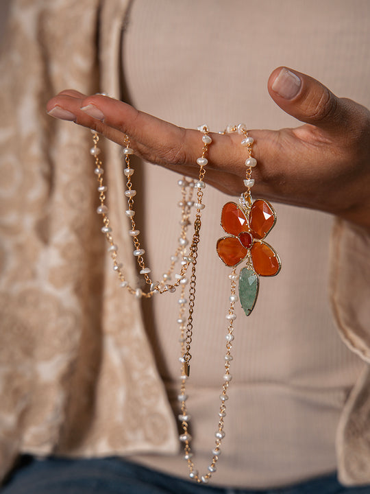 Collier «Velvetpearl» de CORAZON