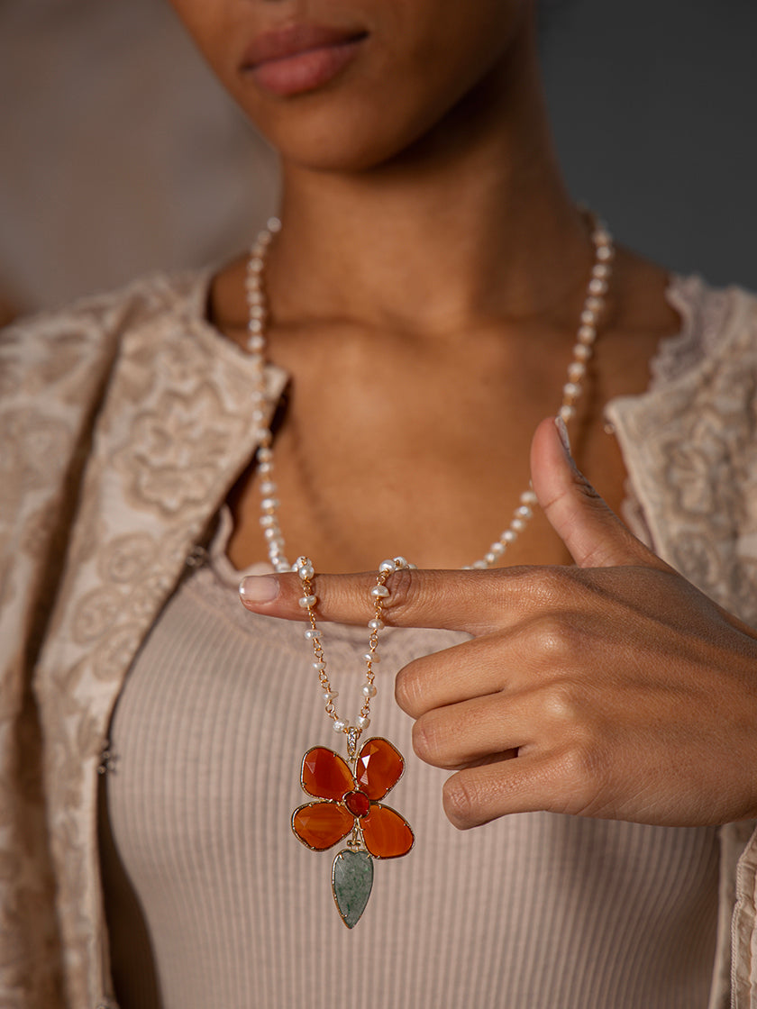 Collier «Velvetpearl» de CORAZON