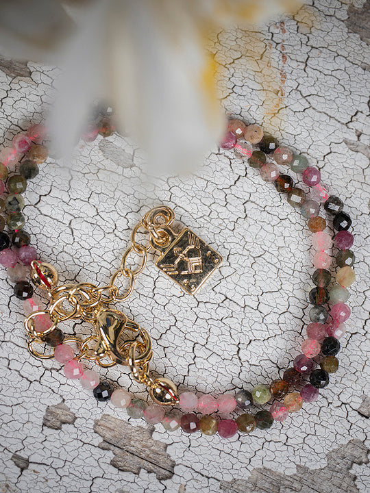 Fusskettchen «Finello gold multicolor» von CORAZON