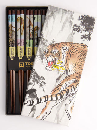 Essstäbchen-Geschenkset «Tiger»