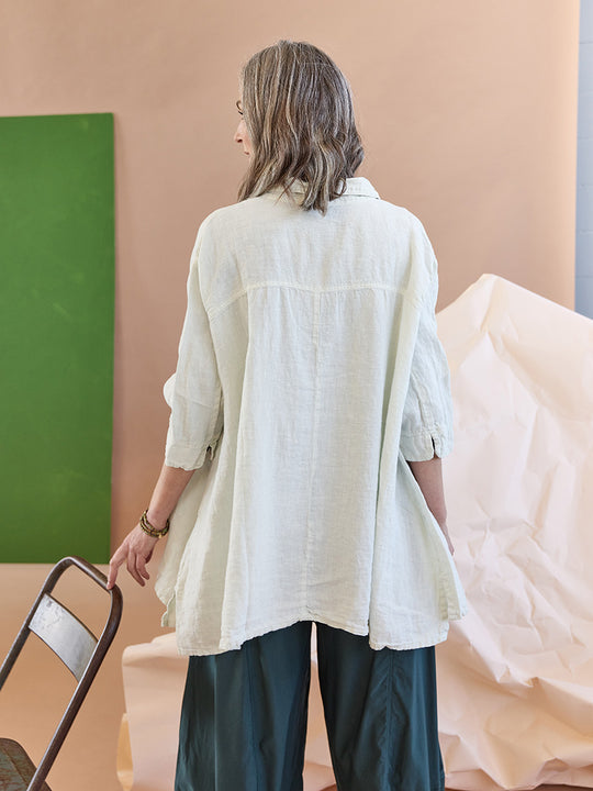 Chemisier en lin de RUNDHOLZ BLACK LABEL