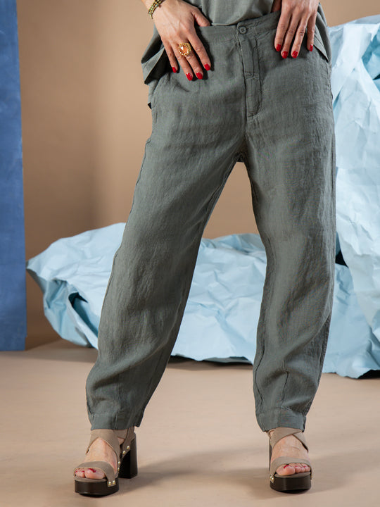 Pantalon en lin de TRANSIT
