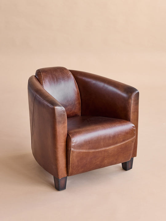Fauteuil «Georgio en cuir»